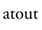 Logo-of-ATOUT-PTE.-LTD.-hiring-for-jobs-in-Singapore-on-GrabJobs